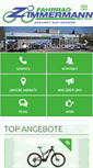 Mobile Screenshot of fahrrad-zimmermann.de
